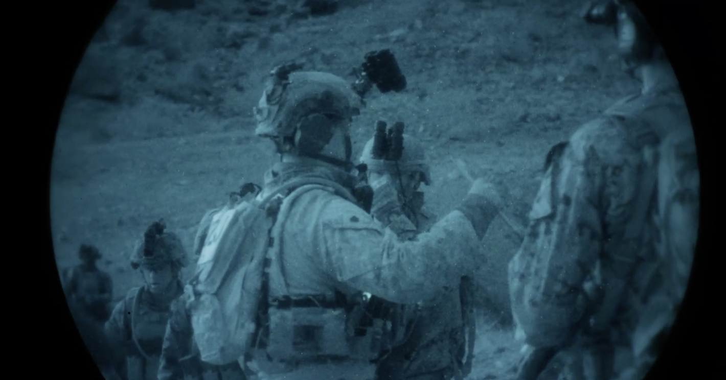 V35 conducts nighttime operations during ITX 1-25